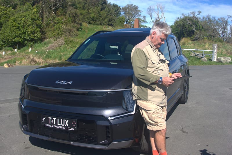 Stu with Kia