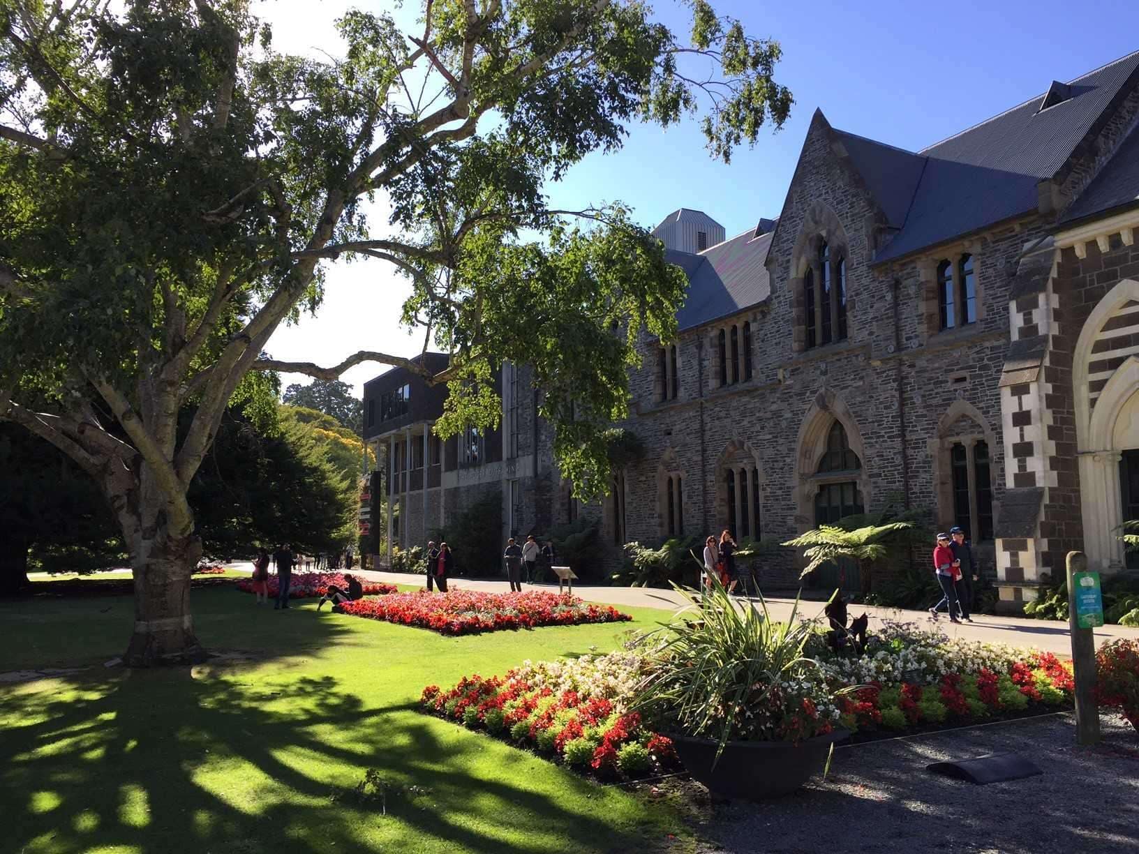 Botanical Gardens- Looking towards Museum