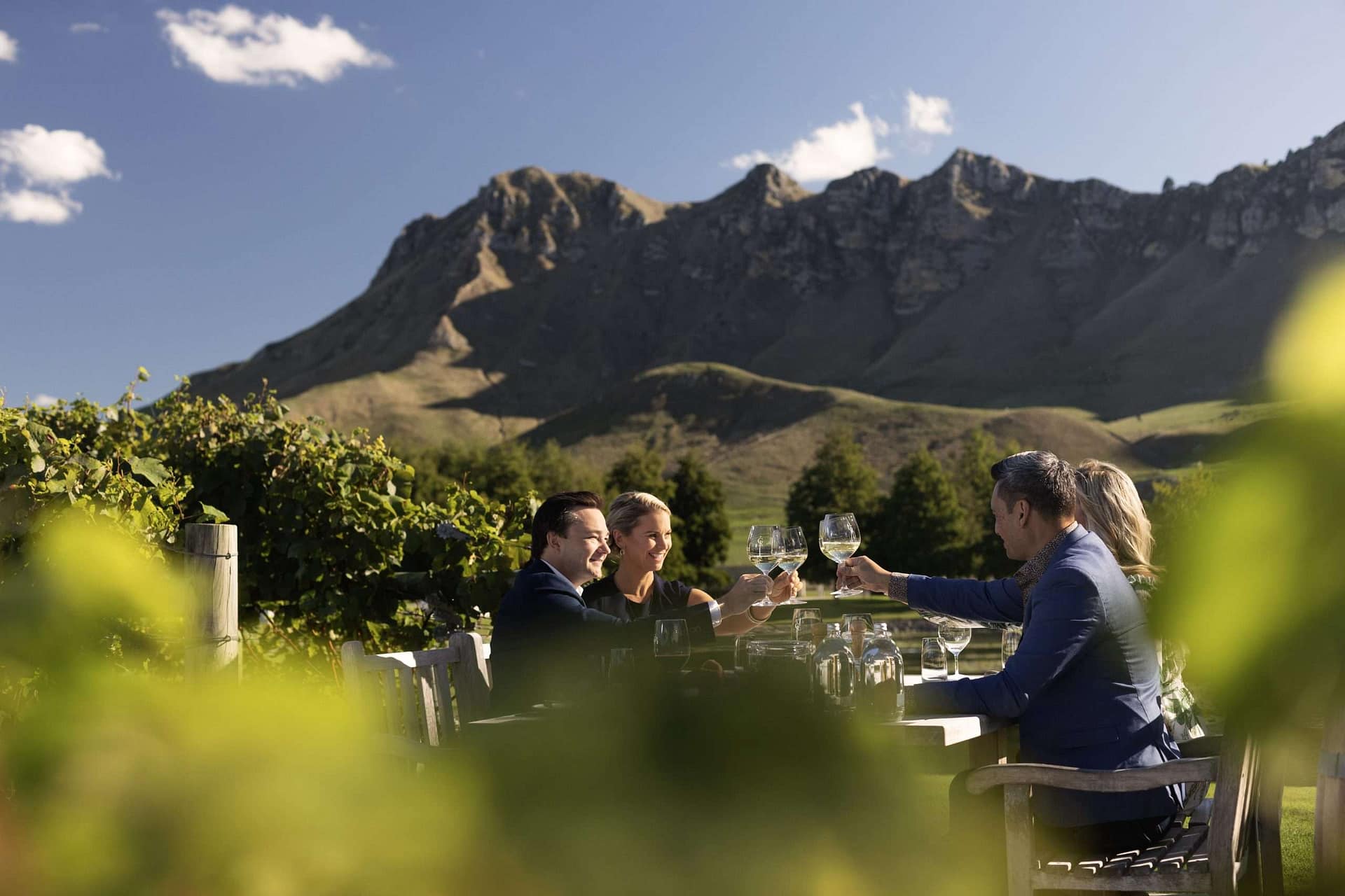 Outdoor at winery