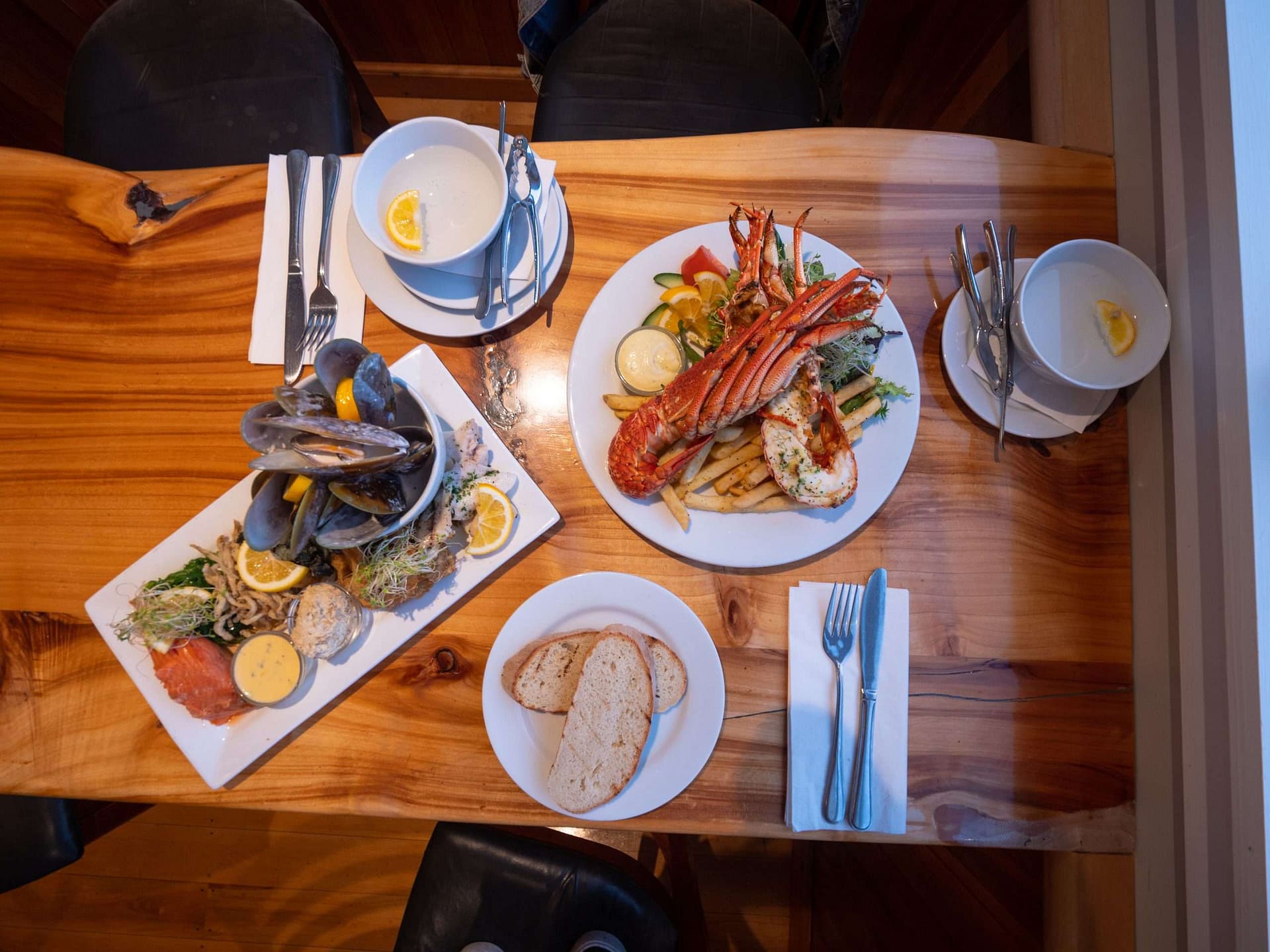 Seafood Meal at Pier Hotel